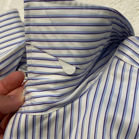 IKE by IKE BEHAR striped button down dress shirt - Picture 5 of 5